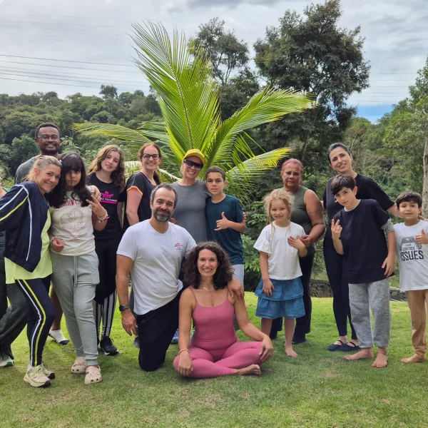Grupo de Sessão de Yoga